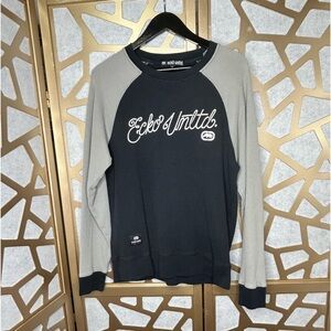 Ecko Ribbed Long Sleeve Knit Shirt